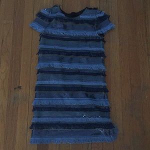 Milly Minis NEVER WORN blue shiny dress